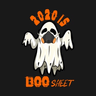 2020 Boo Sheet Shirt for Women Men - Ghost in Mask Halloween T-Shirt