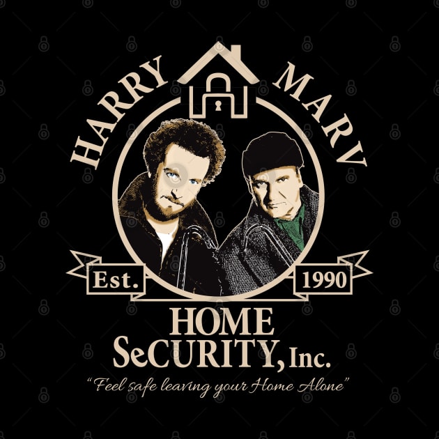 Harry & Marv Home Security, Inc. by Alema Art