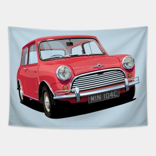 Red Mini Tapestry