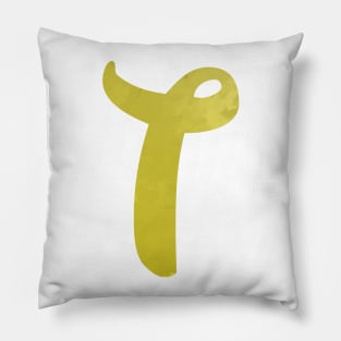 t Inspired Silhouette Pillow