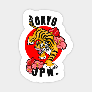 Japanese Tiger Tokyo Magnet