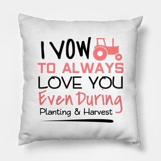 'Always Love You Even During Planting' Plant Gift Pillow