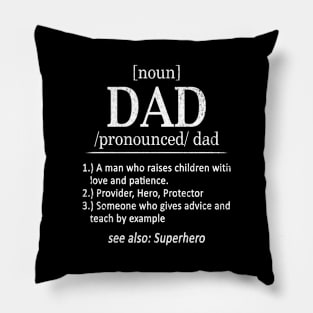 Dad Definition Pillow