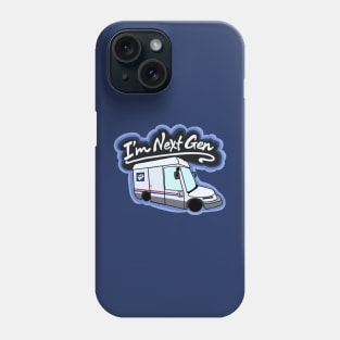 Next Gen Electric Mail Truck Phone Case