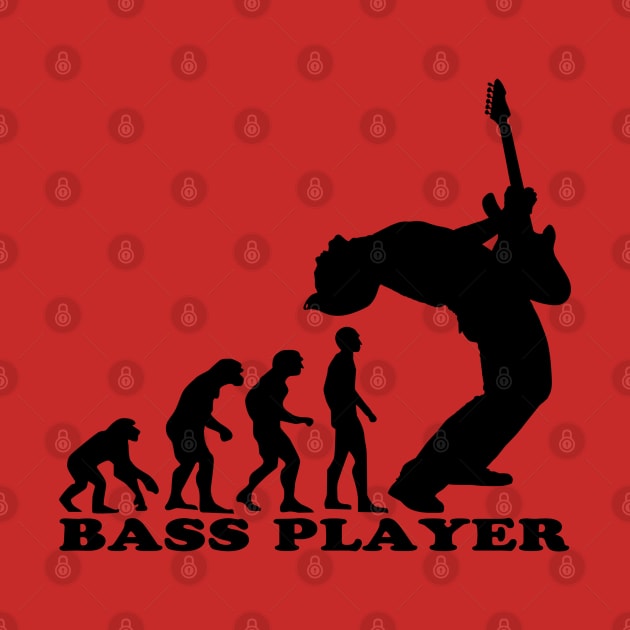 bass player evolution by hottehue