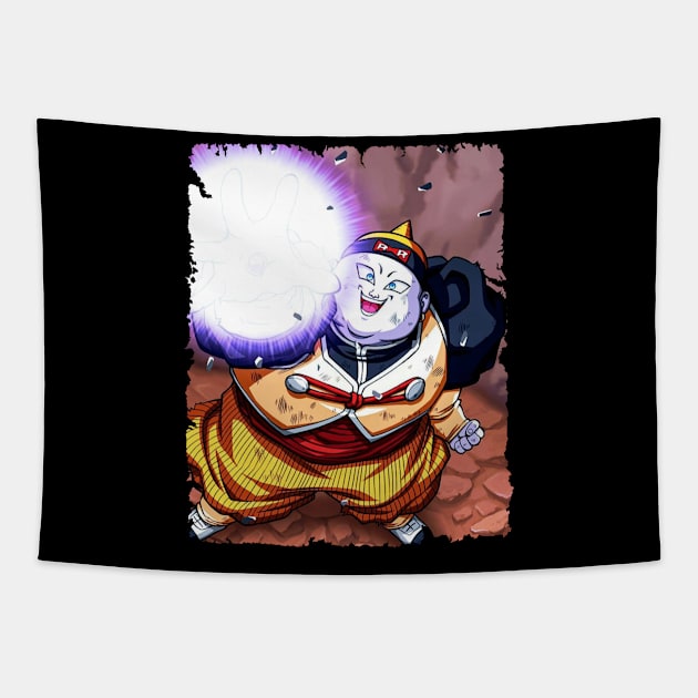 ANDROID 19 MERCH VTG Tapestry by kuzza.co