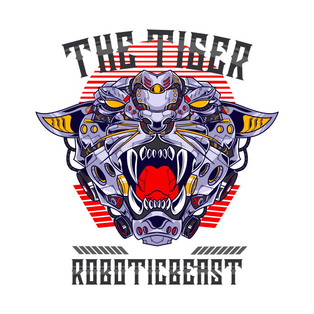 Tiger Roboticbeast by Harrisaputra