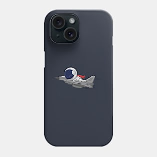 Jet Fighter and Astronaout Phone Case