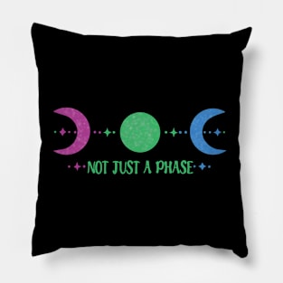 Not just a phase (polysexual pride) Pillow