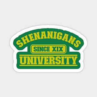 Shenanigans University (Gold) Magnet