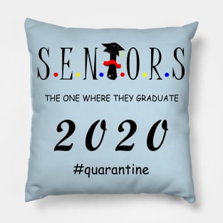 Senior 2020 quarantine Pillow