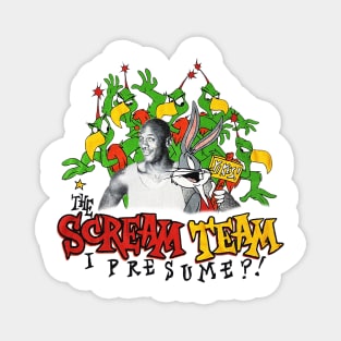 90s Rabbit Basketball Look Classic T-Shirt Magnet