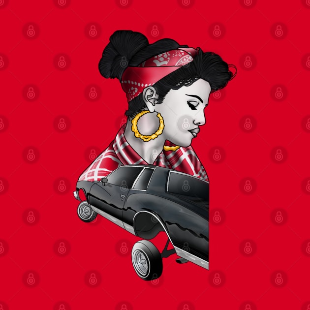 Lowrider chola by KeegansKolourStudio