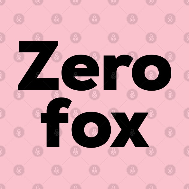 Zero fox by NomiCrafts