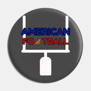 american football, sport, gift Pin