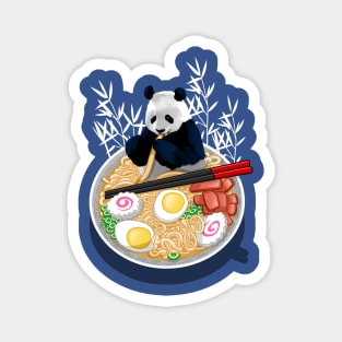 Ramen Panda Magnet