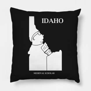 A funny map of Idaho 2 Pillow