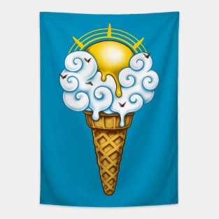 Sunny Ice Cream Tapestry