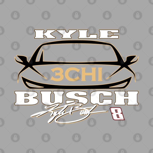 #8 Kyle Busch Fan Car by Lifeline/BoneheadZ Apparel