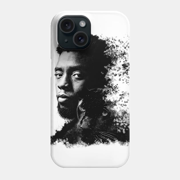 Chadwick Boseman Phone Case by AndreyG