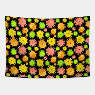 Refreshing Juicy Citrus Mix Tapestry