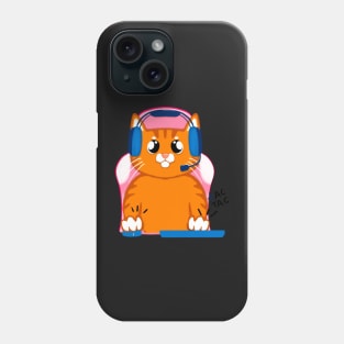 Cat Gamer On the Internet, nobody knows you're a cat Phone Case