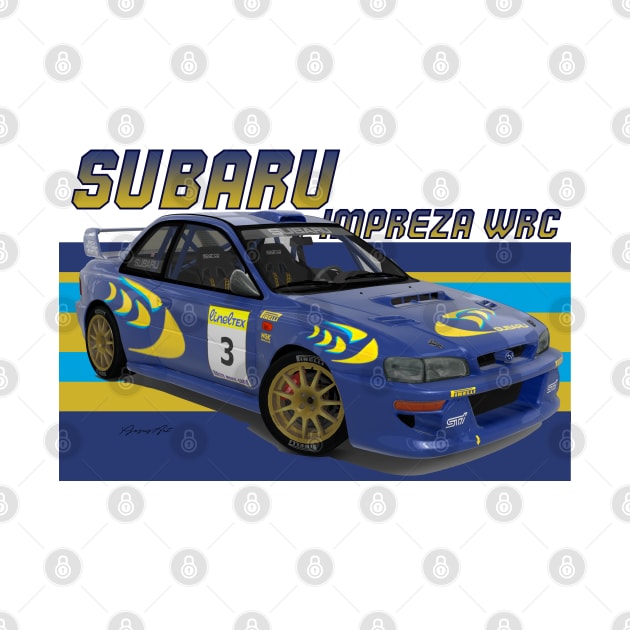 Subaru Impreza 99 by PjesusArt