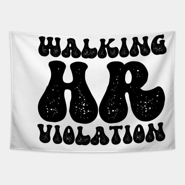 Walking HR Violation Tapestry by Xtian Dela ✅