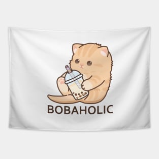 Bobaholic Baby Kitten! Tapestry