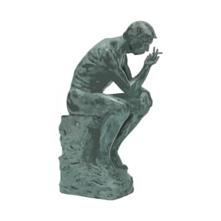 Thinker Statue T-Shirt