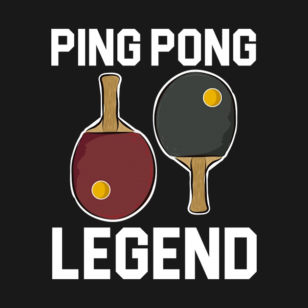 Ping Pong Legend Table Tennis by dconciente