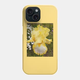 Yellow Iris Flower Phone Case