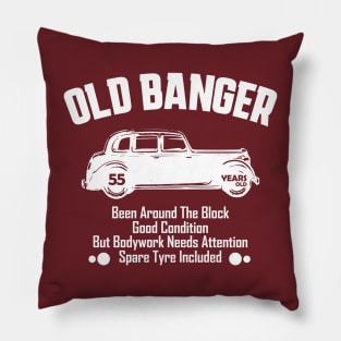 55th birthday Pillow