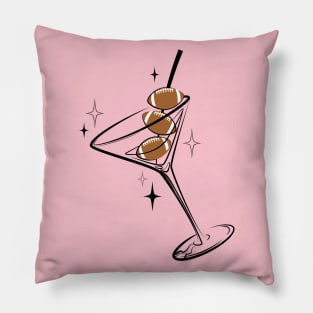 Football-tini Pillow