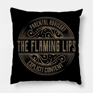 The Flaming Lips Vintage Ornament Pillow