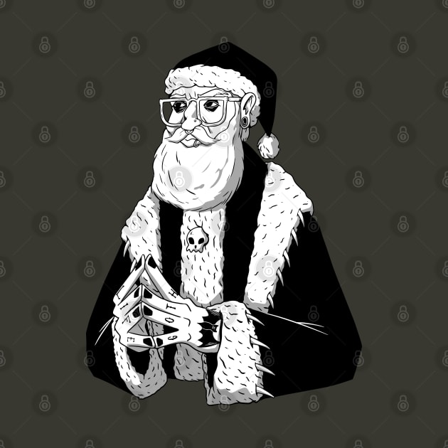 GOTH SANTA by Bombastik