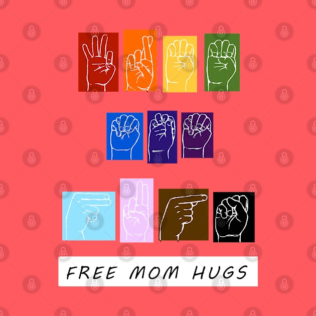 FREE MOM HUGS by CyndisArtInTheWoods