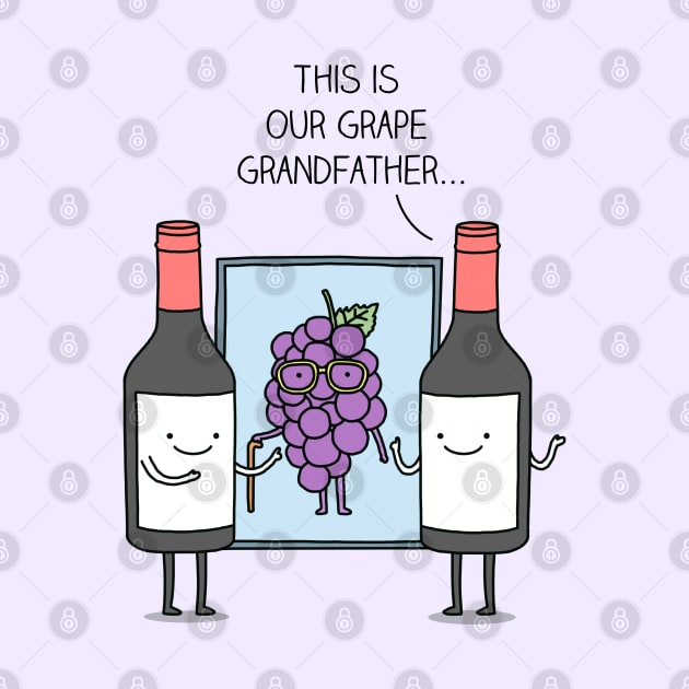 Grape discovery - puns are life by milkyprint
