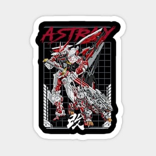 Great Astray Red Illustration 1 Magnet