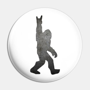 Bigfoot - Heavy Metal Pin