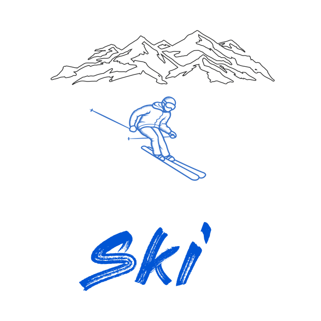 Need Vitamin Ski winter sports skiing design Gift by Lomitasu