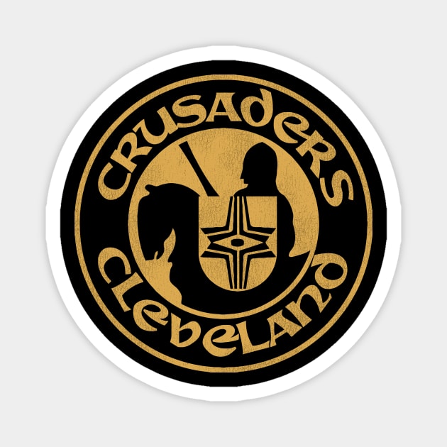 Defunct Cleveland Crusaders Hockey Team Magnet by Defunctland