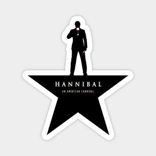 HANNIBAL: An American Cannibal (black) Magnet