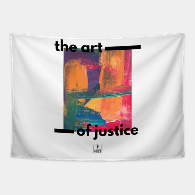 Art of Justice Canvas Tapestry by OCJF