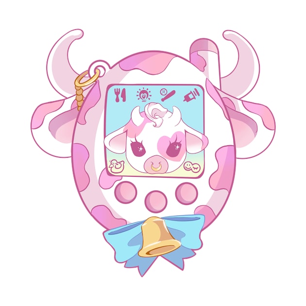 Moolisa Tamagotchi Pink by Sugarnspice