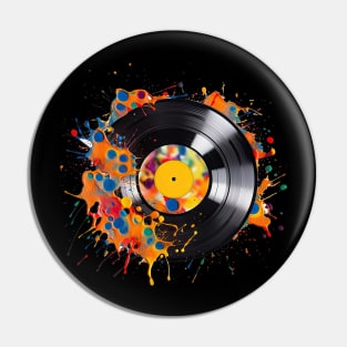 Record Album Pin