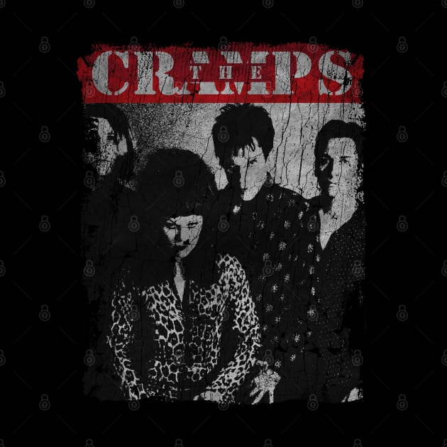 TEXTURE ART - the cramps by ZiziVintage