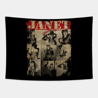 TEXTURE ART- JANET JACKSON 70S 2 Tapestry