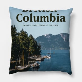 Visit British Columbia Pillow