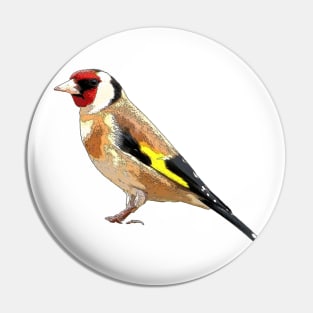 Goldfinch Pin